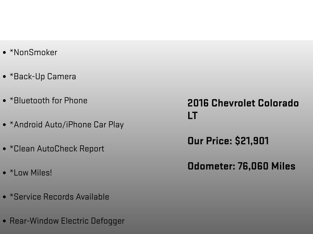2016 Chevrolet Colorado LT Red at Phil Fitts Ford