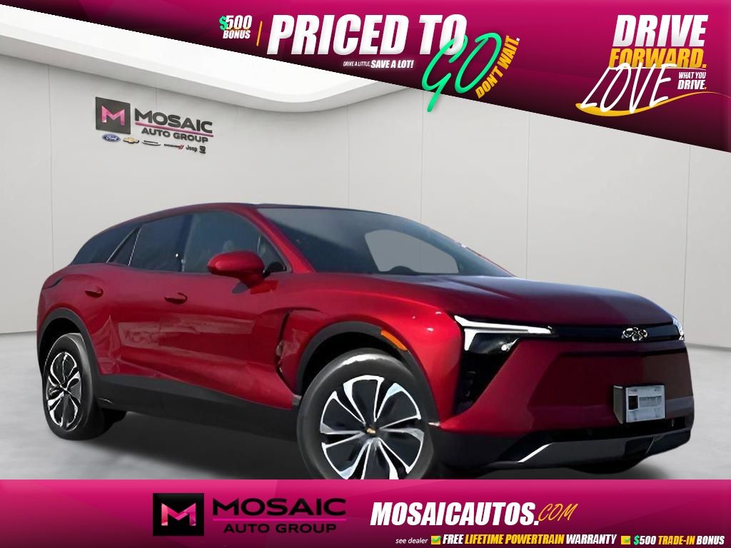 Radiant Red Tintcoat 2025 Chevrolet Blazer EV LT eAWD SUV / Crossover All-Wheel Drive 1-Speed Automatic