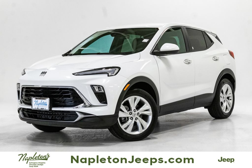 Summit White 2025 Buick Encore GX Preferred FWD SUV / Crossover Front-Wheel Drive Continuously Variable Transmission