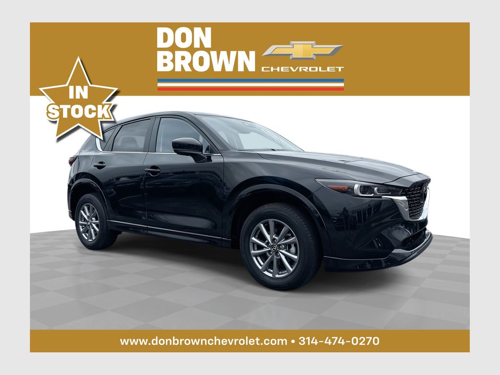 Jet Black Mica 2025 Mazda CX-5 SUV / Crossover All-Wheel Drive 6-Speed Automatic