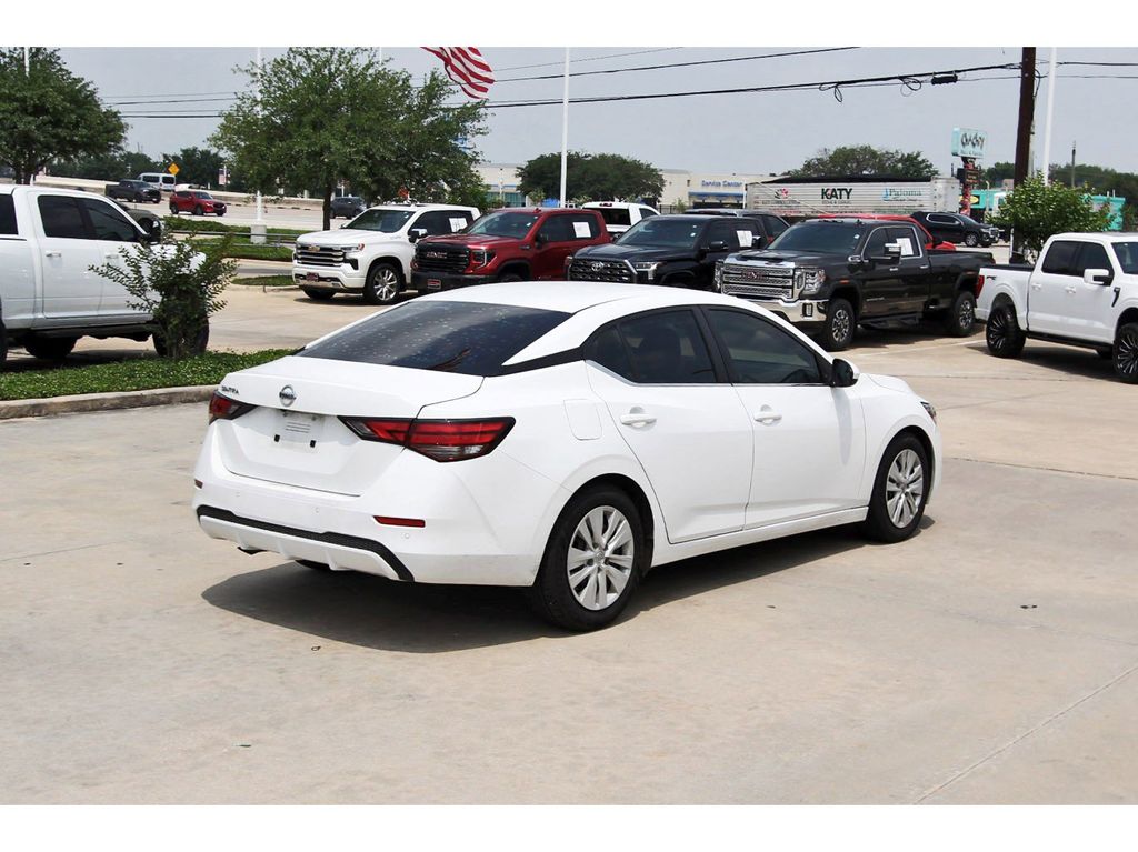2022 Nissan Sentra S White at Central Houston Nissan