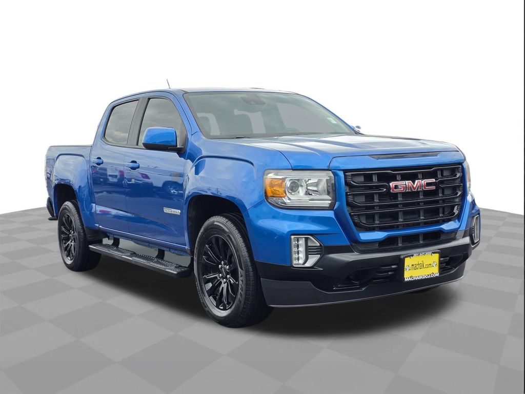 2021 GMC Canyon Elevation Blue at AutoSavvy Houston Southwest