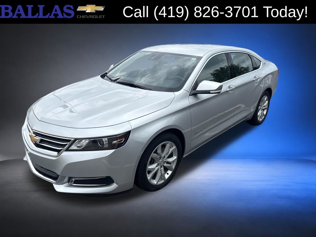 Silver 2017 Chevrolet Impala Sedan Front-Wheel Drive 6-Speed Automatic Overdrive