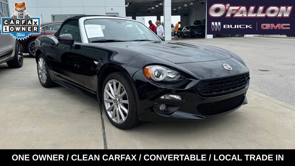 Black Metallic 2020 FIAT 124 Spider Lusso Convertible Rear-Wheel Drive 6-Speed Automatic
