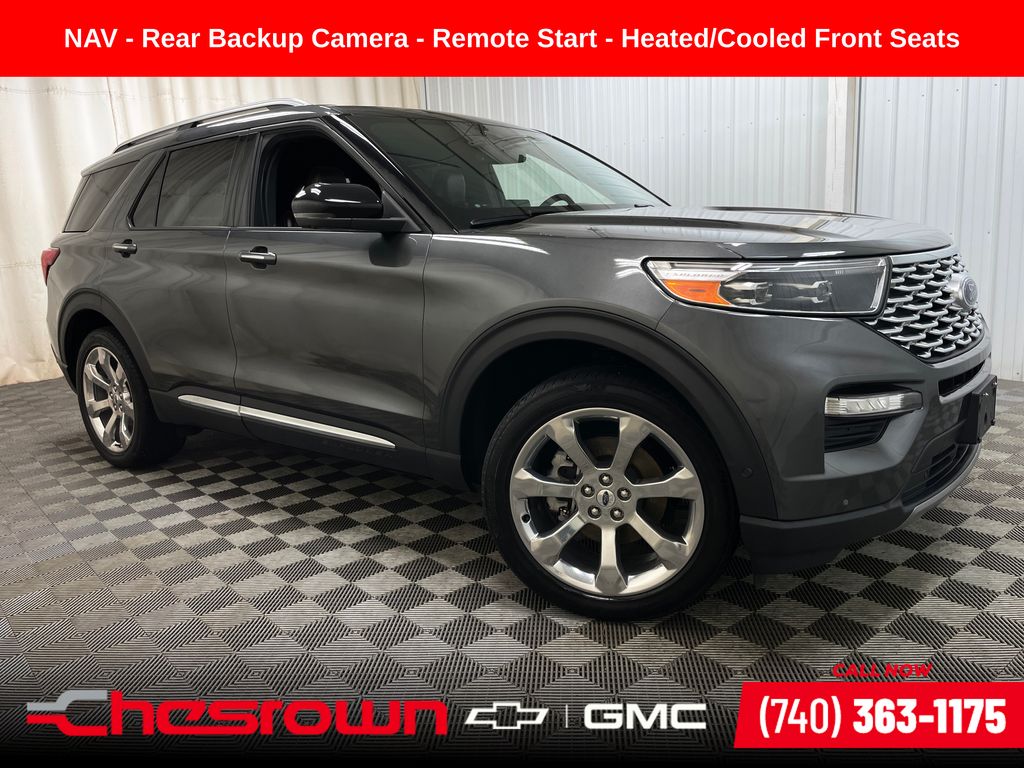 Gray (Magnetic) 2020 Ford Explorer SUV / Crossover All-Wheel Drive Automatic