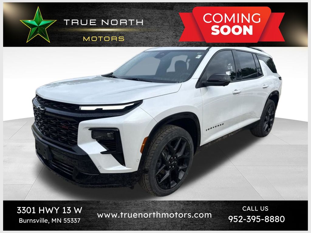 White (Iridescent Pearl Tricoat) 2024 Chevrolet Traverse SUV / Crossover Four-Wheel Drive 8-Speed Automatic