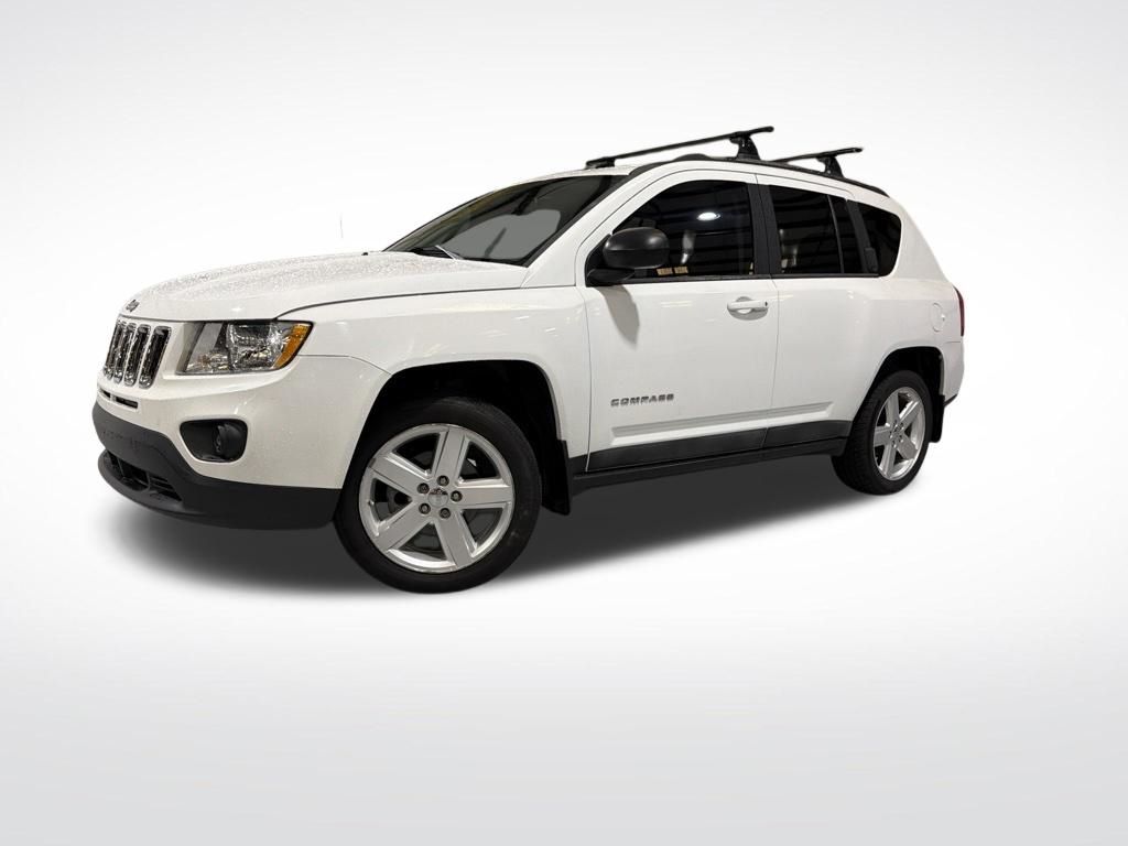 White 2011 Jeep Compass SUV / Crossover Front-Wheel Drive Continuously Variable Transmission