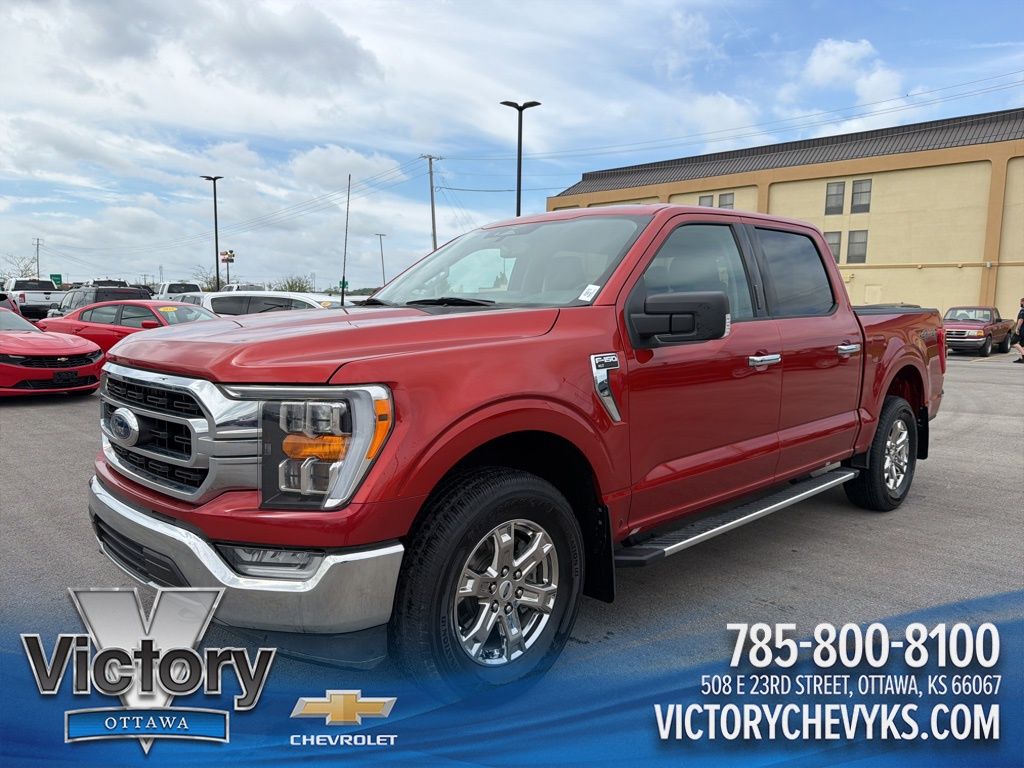 Chili Pepper Red 2023 Ford F-150 Pickup Truck Four-Wheel Drive Automatic
