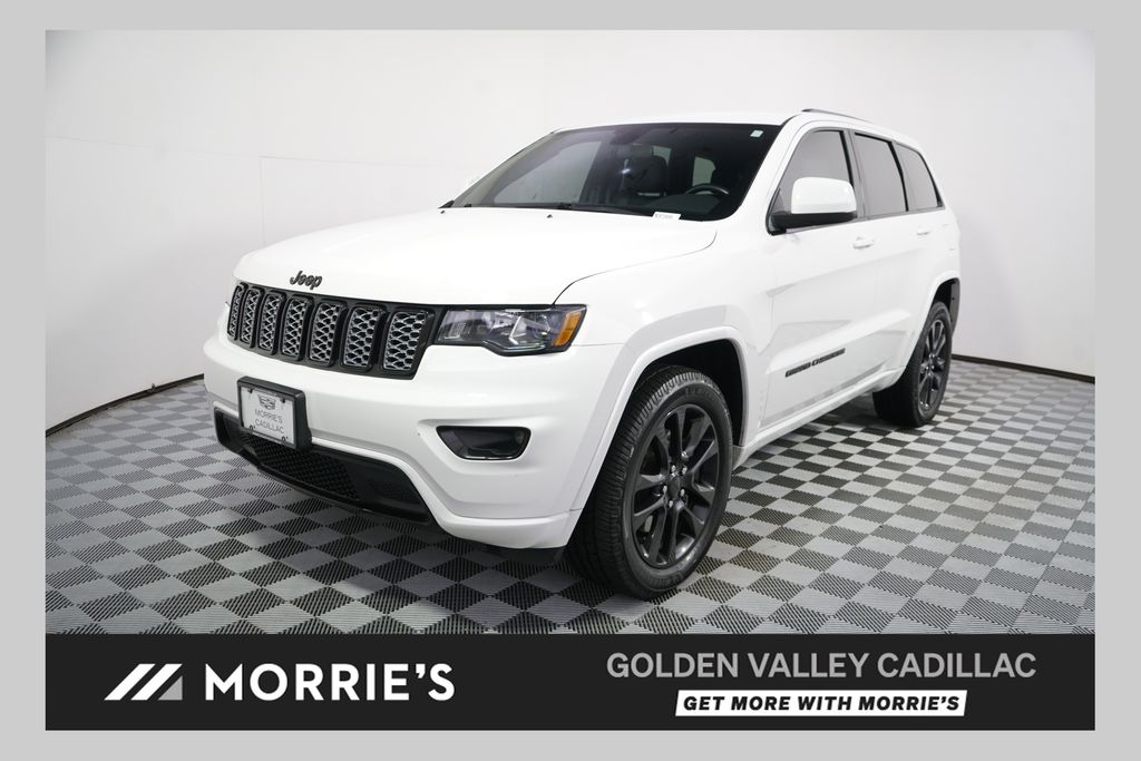 Bright White Clearcoat 2021 Jeep Grand Cherokee SUV / Crossover Four-Wheel Drive 8-Speed Automatic