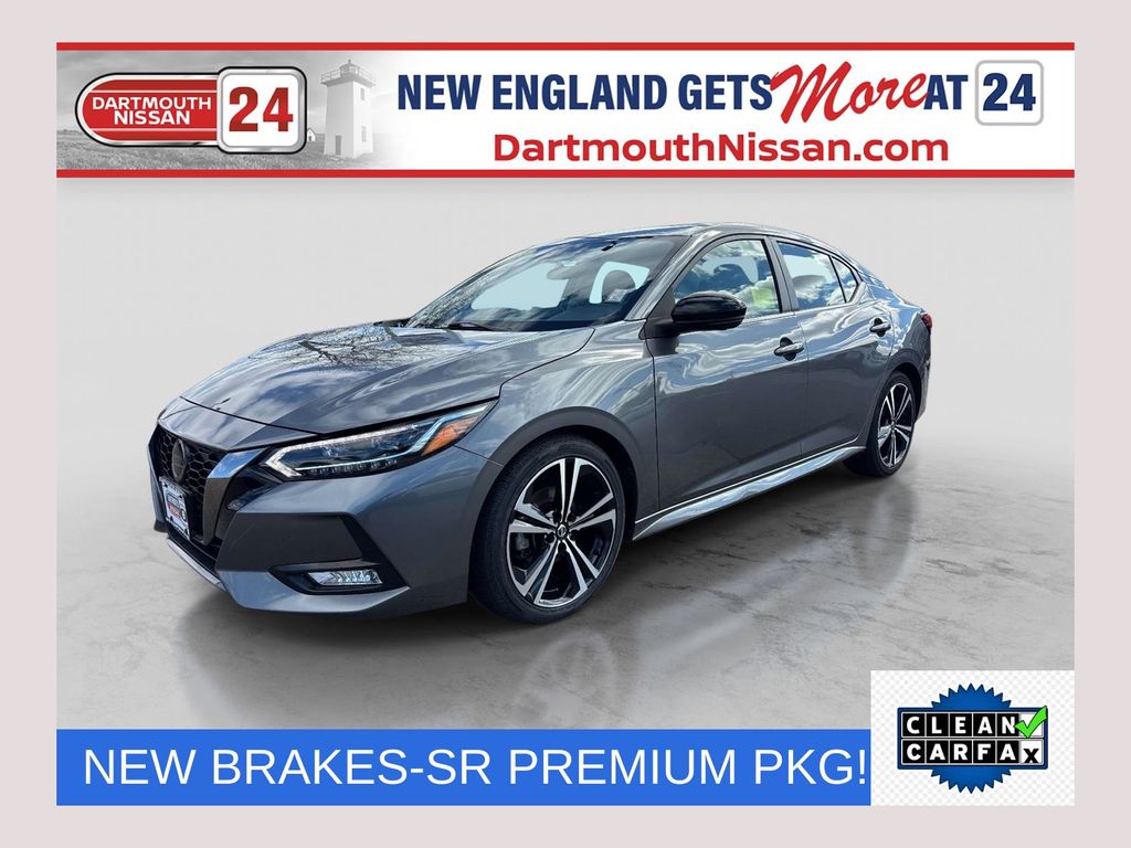 Gray (Gun Metallic) 2023 Nissan Sentra SR FWD Sedan Front-Wheel Drive Continuously Variable Transmission