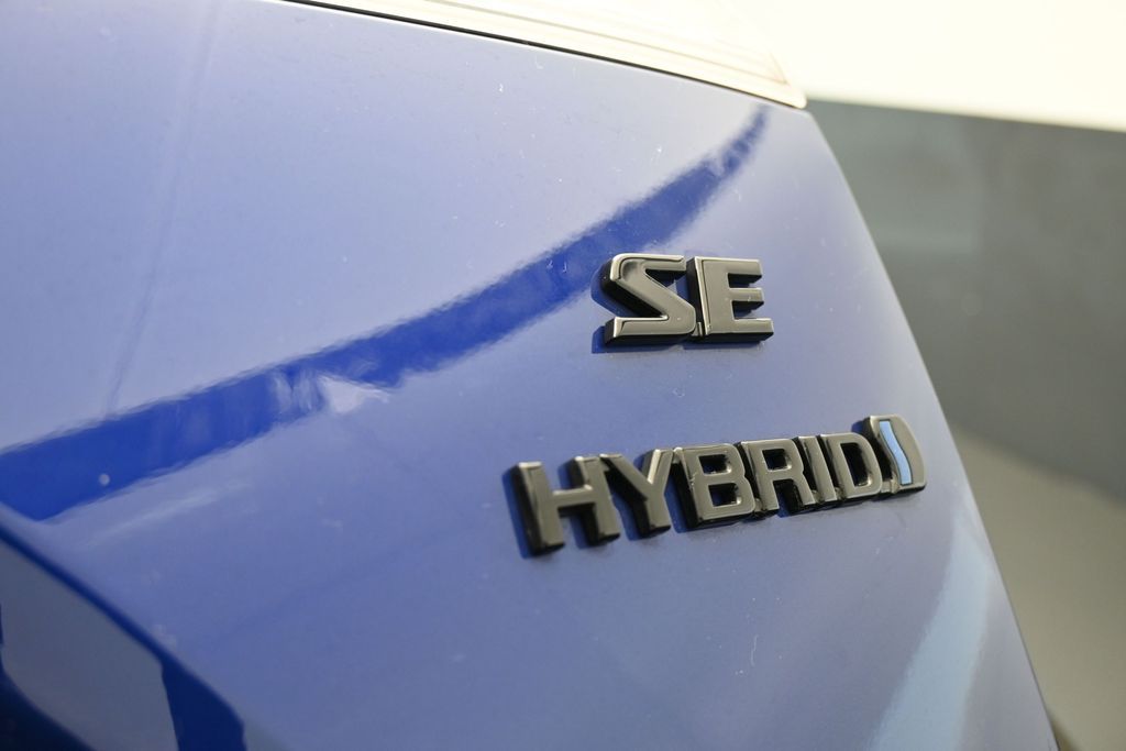 Used 2024 Blue Toyota Hybrid SE image 32