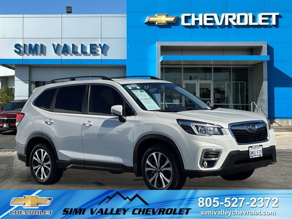 Crystal White Pearl 2020 Subaru Forester 2.5i Limited AWD SUV / Crossover All-Wheel Drive Continuously Variable Transmission