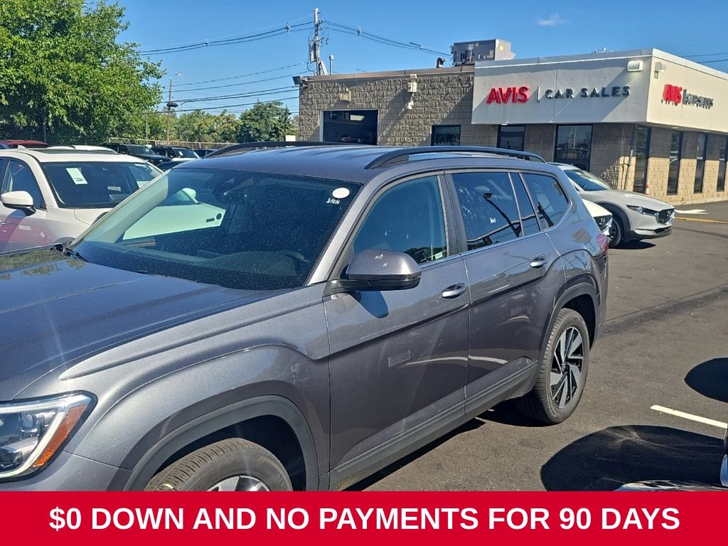 Gray 2025 Volkswagen Atlas SUV / Crossover Front-Wheel Drive 8-Speed Automatic