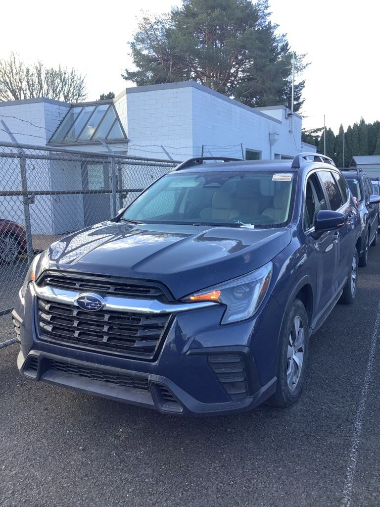 Cosmic Blue 2024 Subaru Ascent Premium 7-Passenger AWD SUV / Crossover All-Wheel Drive Continuously Variable Transmission