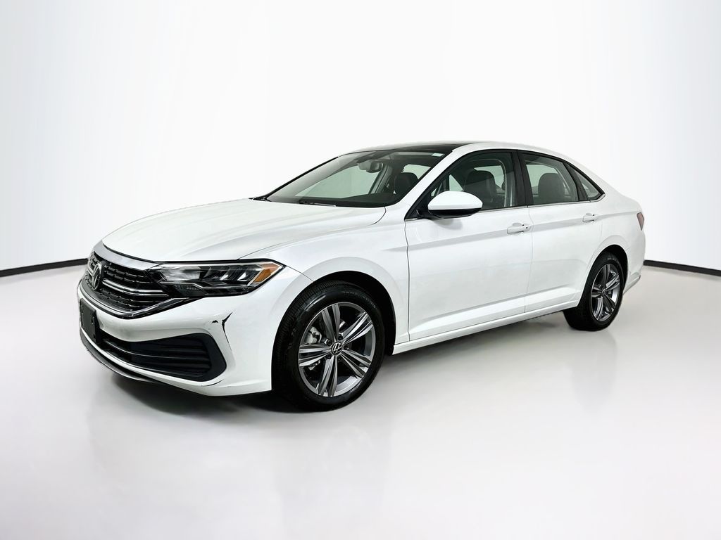 White 2023 Volkswagen Jetta Sedan Front-Wheel Drive 8-Speed Automatic