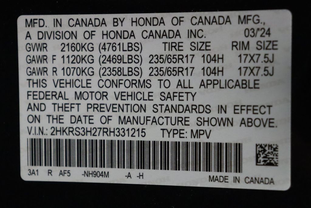 2024 Honda CR-V LX 17