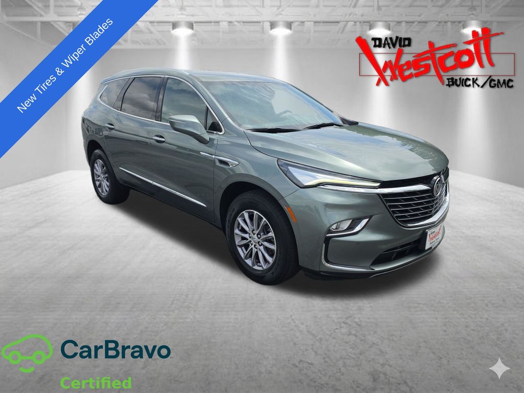 Sage Metallic 2023 Buick Enclave SUV / Crossover Front-Wheel Drive 9-Speed Automatic