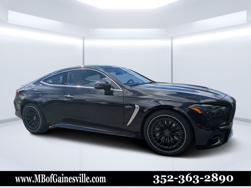 Obsidian Black 2026 Mercedes-Benz CLE Coupe All-Wheel Drive 9-Speed Automatic