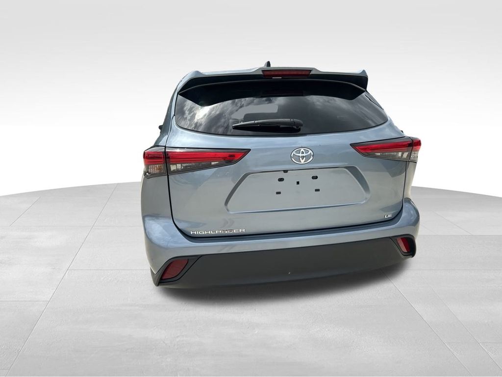 2023 Celestial Silver Metallic Toyota Highlander LE FWD SUV