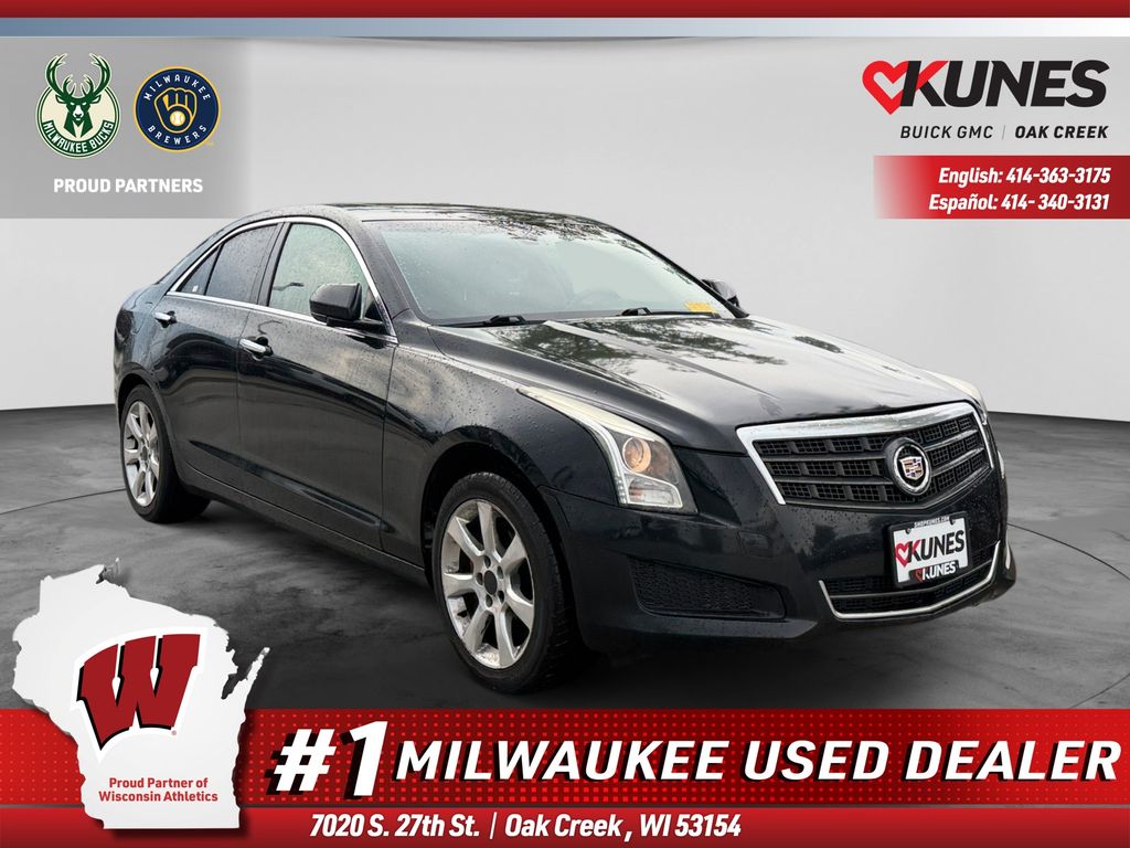 Black Raven 2013 Cadillac ATS Sedan Rear-Wheel Drive 6-Speed Automatic