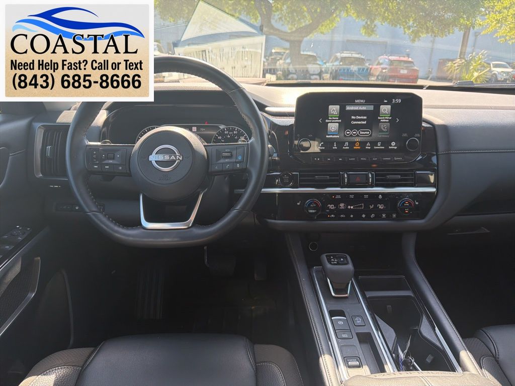 2025 Nissan Pathfinder SL Black at Lugoff Nissan
