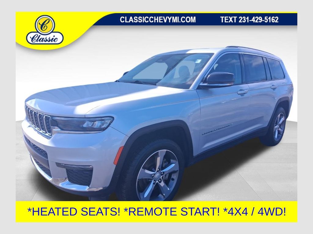 Silver Zynith 2021 Jeep Grand Cherokee L Limited 4WD SUV / Crossover Four-Wheel Drive 8-Speed Automatic