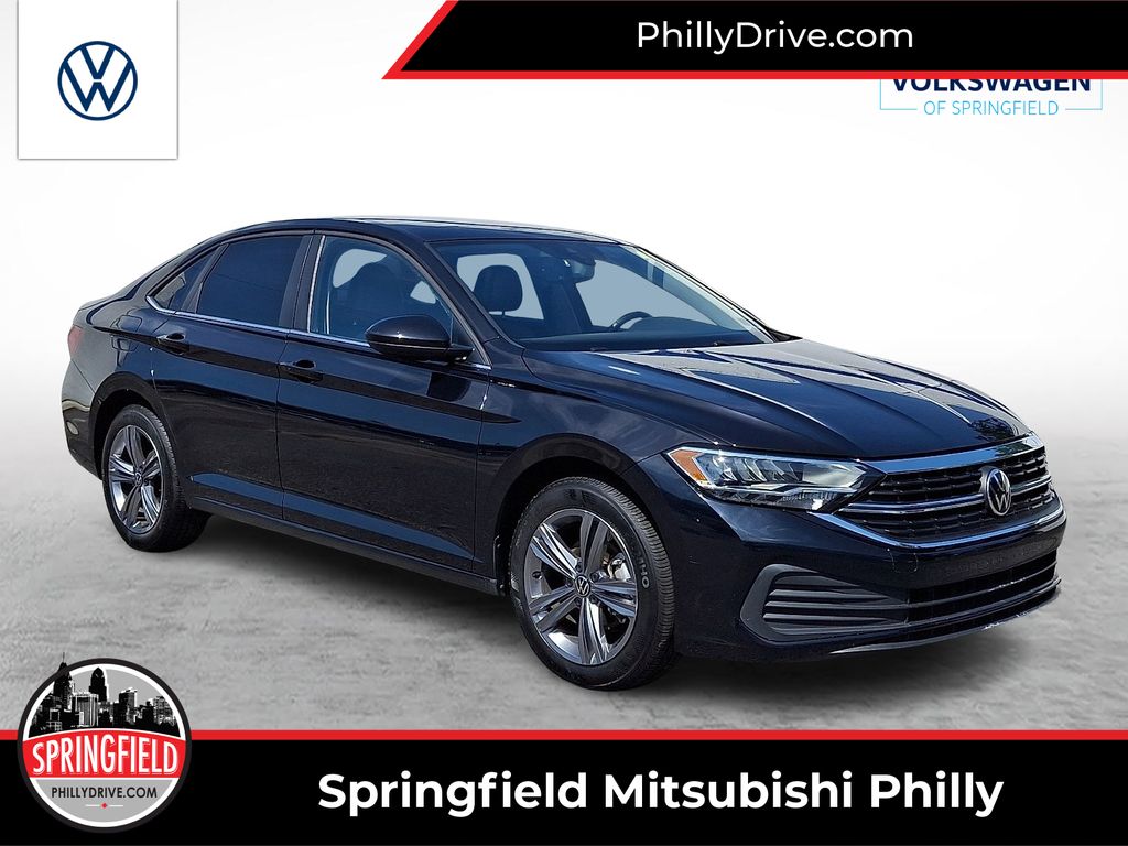 Deep Black 2023 Volkswagen Jetta Sedan Front-Wheel Drive 8-Speed Automatic