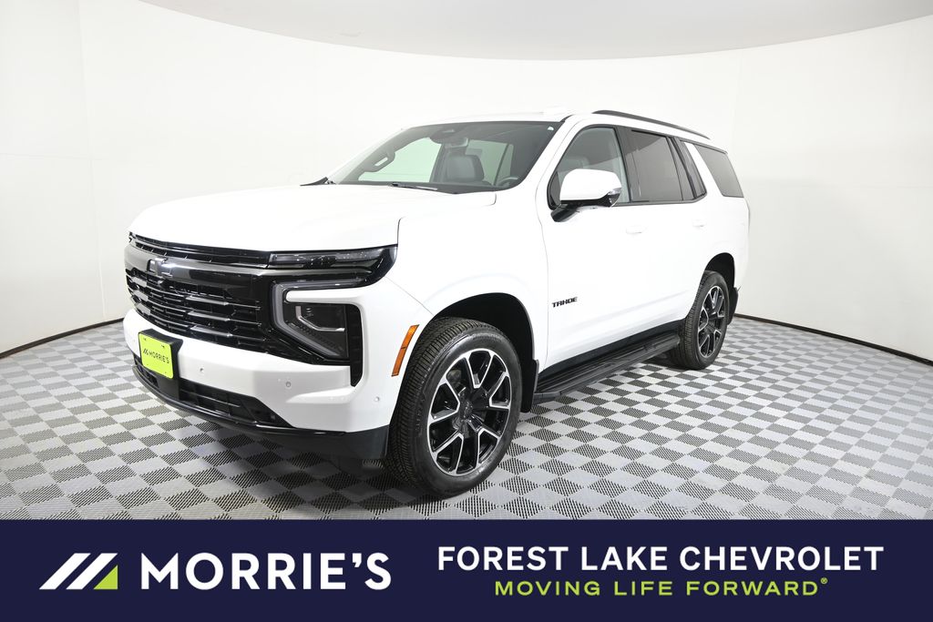 White (Iridescent Pearl Tricoat) 2025 Chevrolet Tahoe RST 4WD SUV / Crossover Four-Wheel Drive