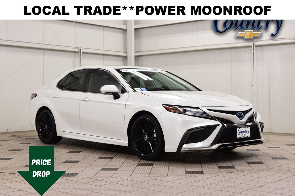 Ice Cap 2024 Toyota Camry Hybrid XSE FWD Sedan Front-Wheel Drive Continuously Variable Transmission