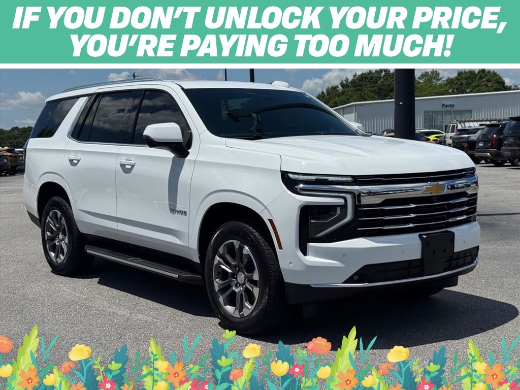 Summit White 2026 Chevrolet Tahoe SUV / Crossover 4X2