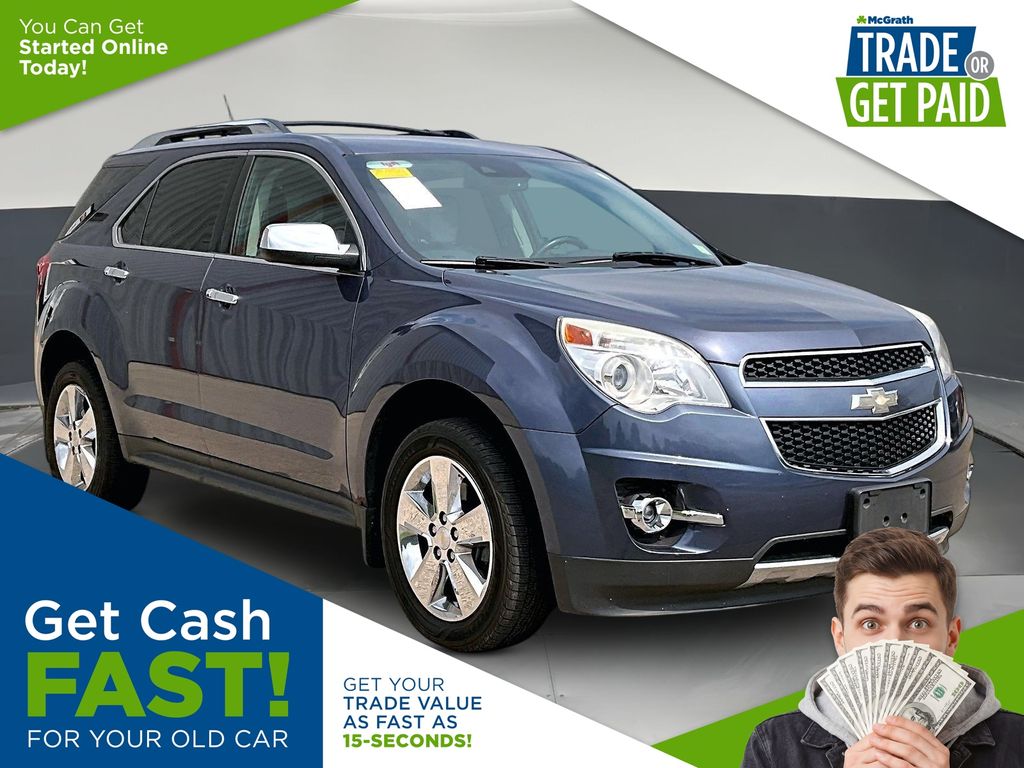 Atlantis Blue Metallic 2013 Chevrolet Equinox SUV / Crossover All-Wheel Drive 6-Speed Automatic Overdrive