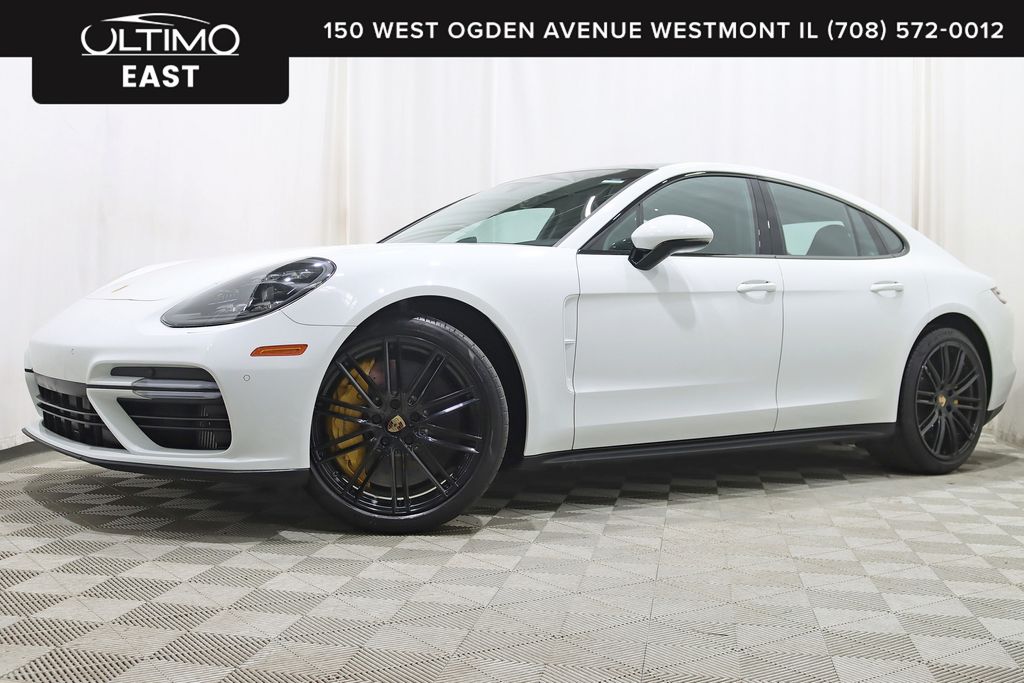 White 2018 Porsche Panamera Turbo AWD Sedan All-Wheel Drive 8-Speed Automatic