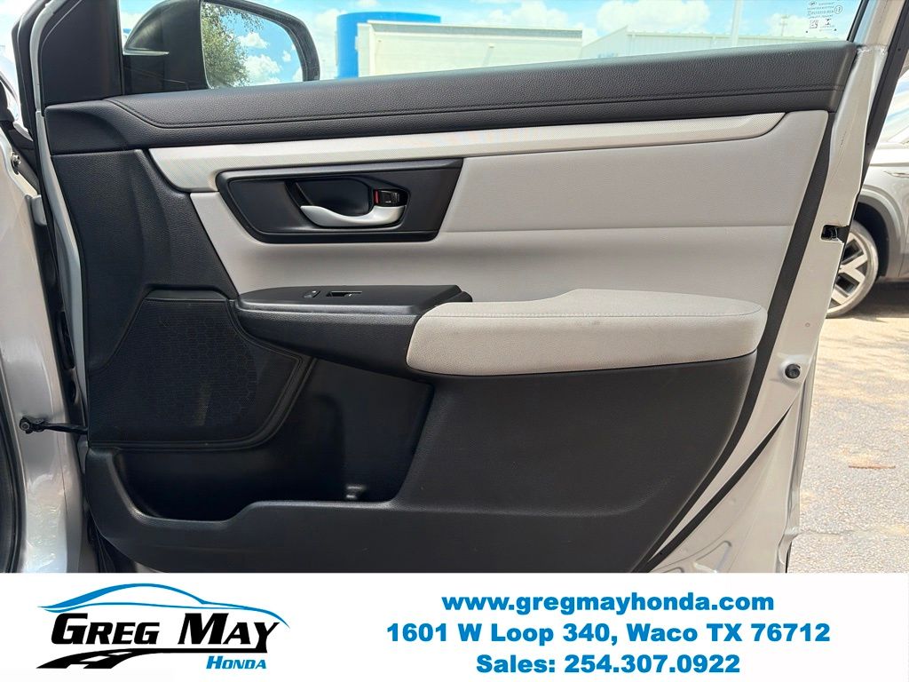 2019 Honda CR-V LX Silver at Greg May Honda