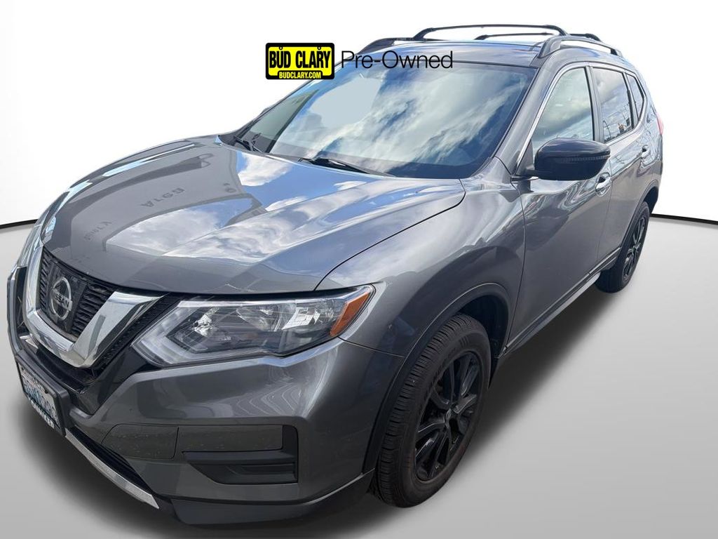 Gray (Gun Metallic) 2017 Nissan Rogue SV AWD SUV / Crossover All-Wheel Drive Continuously Variable Transmission