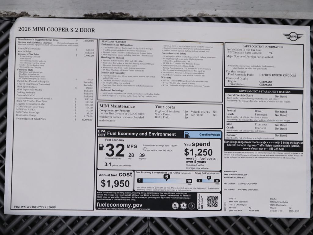 Thumbnail: 2026 MINI Cooper - 9