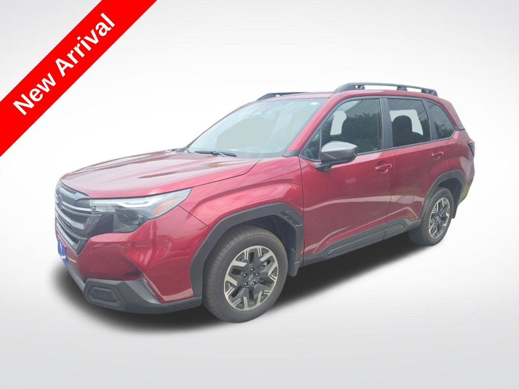 Crimson Red Pearl 2025 Subaru Forester SUV / Crossover All-Wheel Drive Continuously Variable Transmission