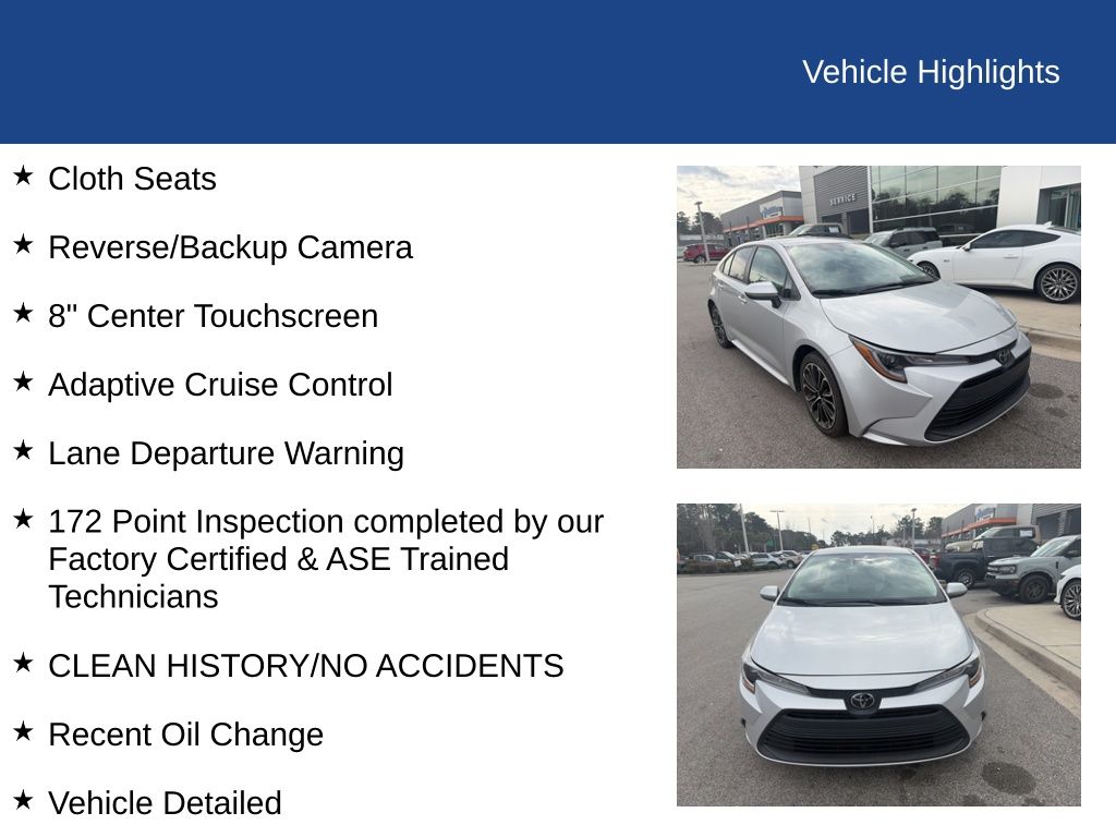 2024 Toyota Corolla LE