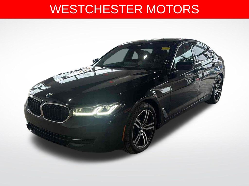 Black Sapphire Metallic 2021 BMW 5 Series 530i xDrive AWD Sedan All-Wheel Drive 8-Speed Automatic
