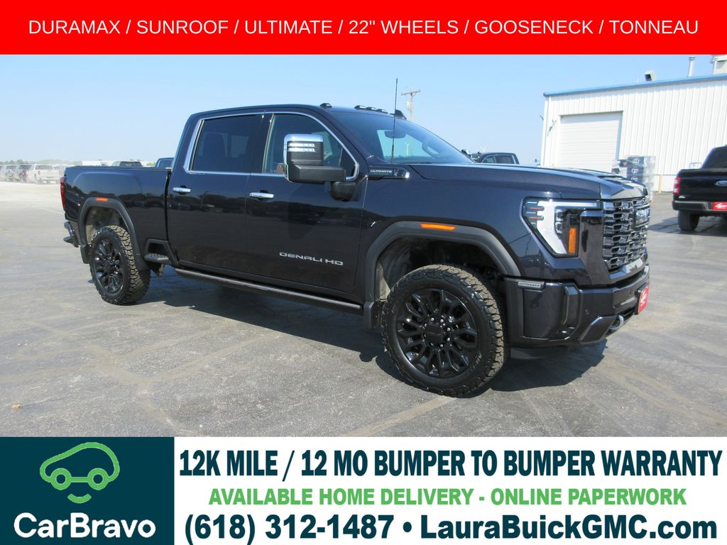 Titanium Rush Metallic 2024 GMC Sierra 2500HD Pickup Truck Four-Wheel Drive Automatic