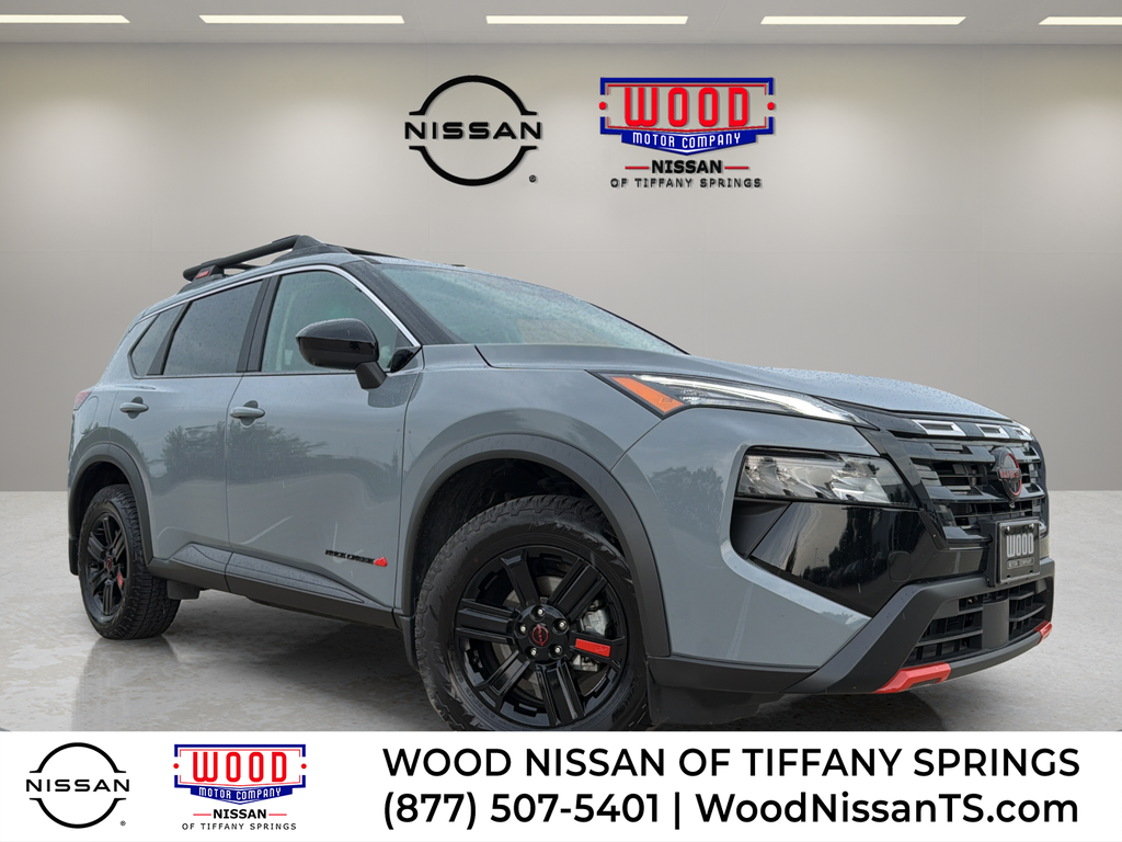 Boulder Gray Pearl 2025 Nissan Rogue SUV / Crossover All-Wheel Drive Continuously Variable Transmission