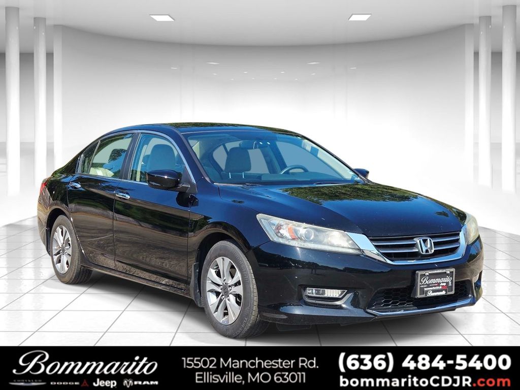 2014 Honda Accord Negro Sedán Tracción delantera Transmisión variable continua