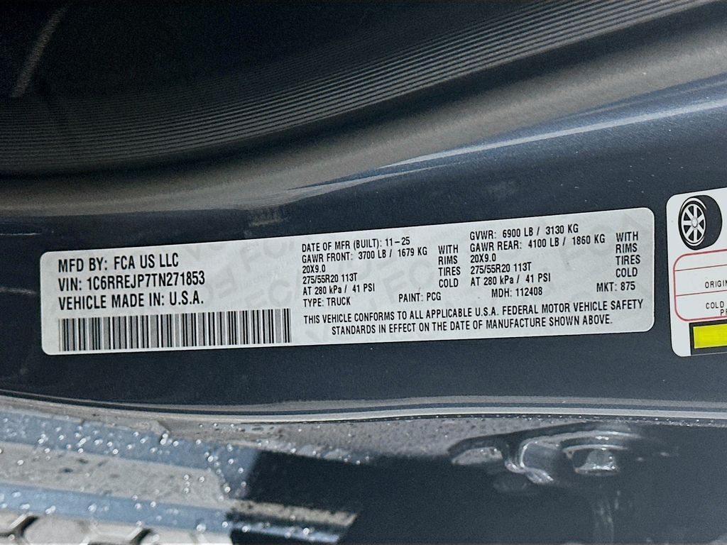 New 2026 Blue Ram Laramie 12in image 19