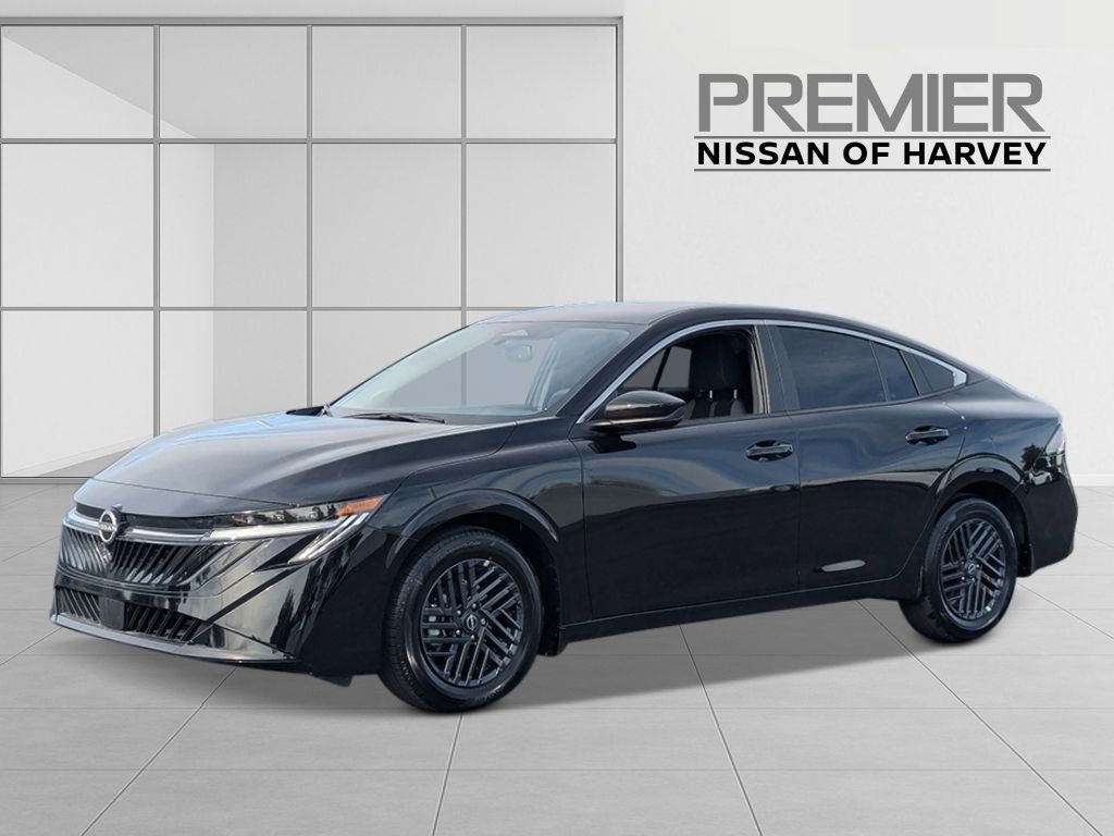 Super Black 2026 Nissan Sentra Sedan Front-Wheel Drive Continuously Variable Transmission