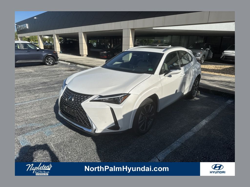 Eminent White Pearl 2025 Lexus UX Hybrid SUV / Crossover All-Wheel Drive Continuously Variable Transmission