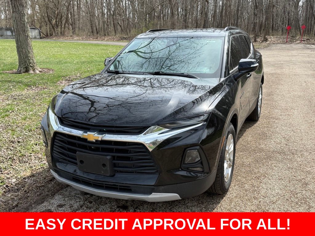 Black 2019 Chevrolet Blazer 3LT FWD SUV / Crossover Front-Wheel Drive 9-Speed Automatic