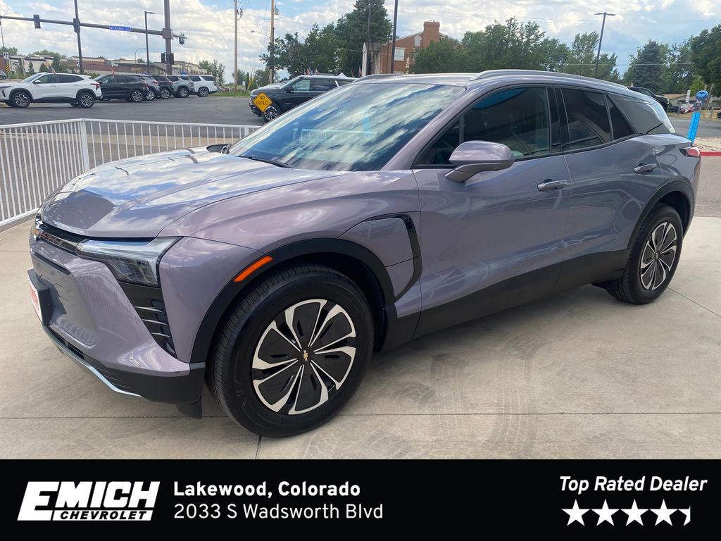 Galaxy Gray Metallic 2024 Chevrolet Blazer EV SUV / Crossover All-Wheel Drive 1-Speed Automatic