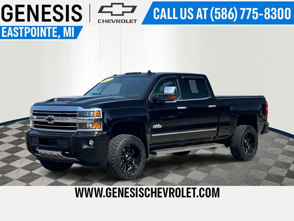 Black 2018 Chevrolet Silverado 2500HD Pickup Truck Four-Wheel Drive 6-Speed Automatic