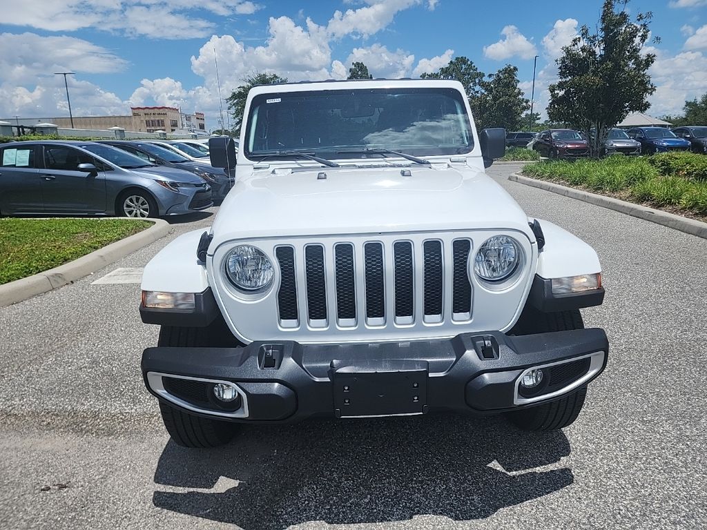 2023 White Jeep Wrangler Sahara 4X4 SUV