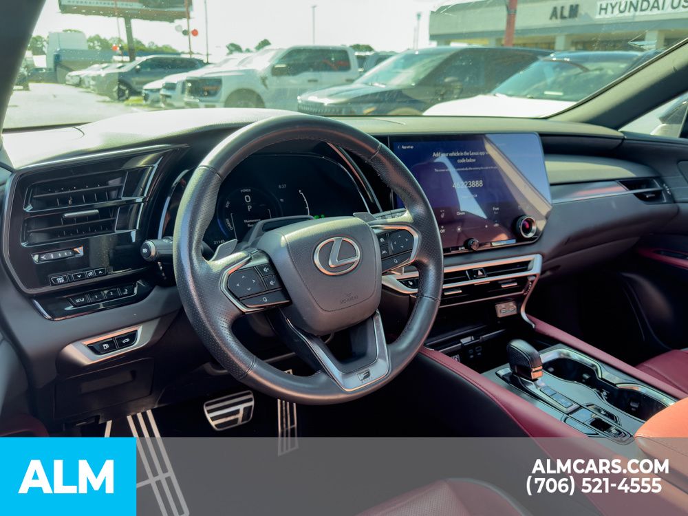 Used 2023 Black Lexus 500h F SPORT Performance image 8