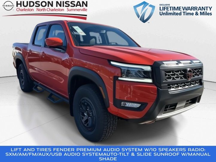 2025 Afterburn Orange Nissan Frontier PRO-4X Truck